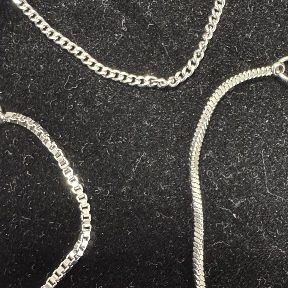 Sylvian Grant Silver Chain Bracelet Set - Picture 4 of 7